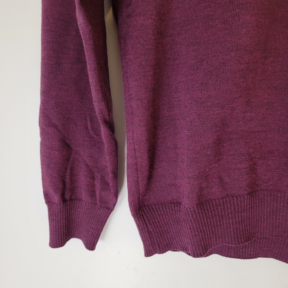 Stenströms men's merino wool quarter zip sweater - Picture 6 of 12